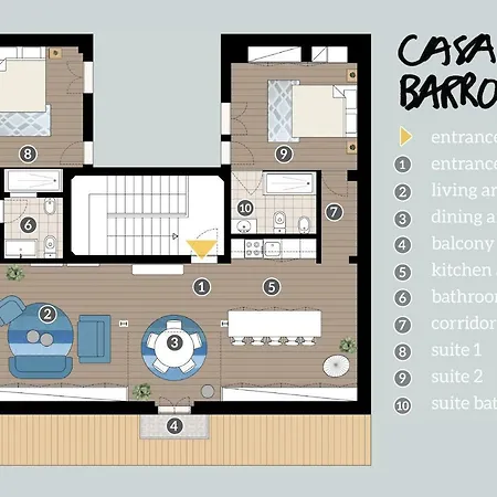 Explore Vibrant From A Designer Loft At Casa Da Barroca