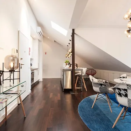 Designer Loft In The Heart Of Bairro Alto 아파트 리스본
